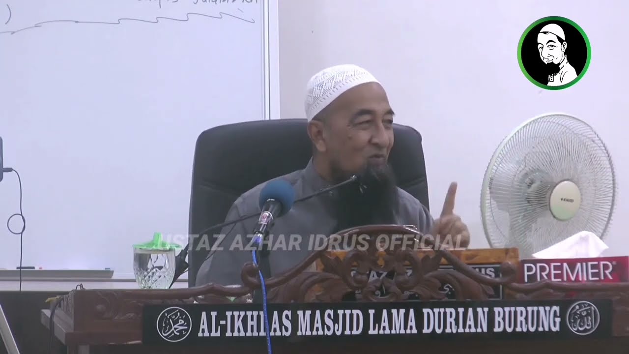 Hukum Buka Aib Orang Lain -  Ustaz Azhar Idrus