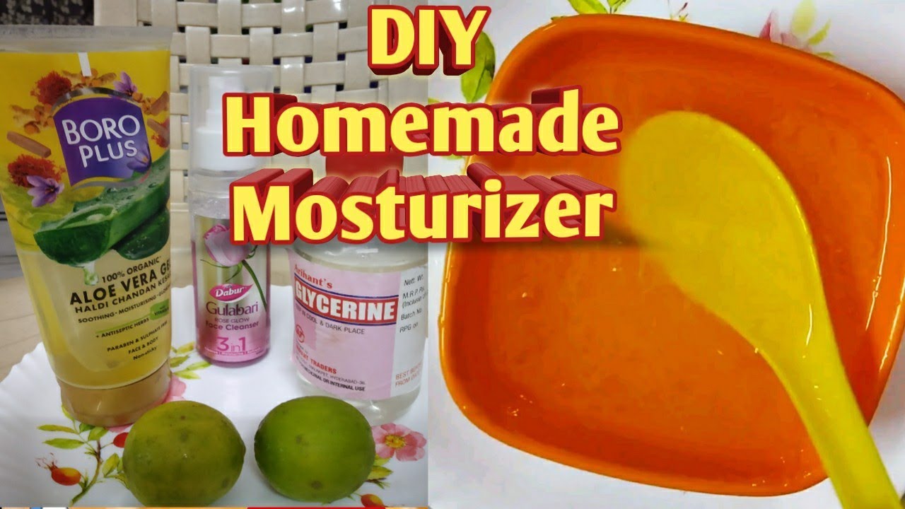 Best Homemade Body Lotion / DIY Natural Moisturizer at home / natural