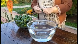 видео: ВАРЕНЬЕ ИЗ ФЕЙХОА,НА ЗИМУ, РЕЦЕПТ, FEIJOA JAM,FEYXOA MÜRƏBBƏSİ картинка: ВАРЕНЬЕ ИЗ ФЕЙХОА,НА ЗИМУ, РЕЦЕПТ, FEIJOA JAM,FEYXOA MÜRƏBBƏSİ