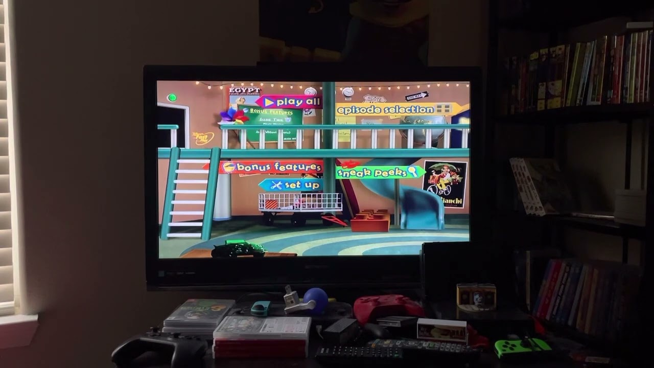 Little Einsteins rockets Firebird rescue 2007 DVD menu walk-through￼