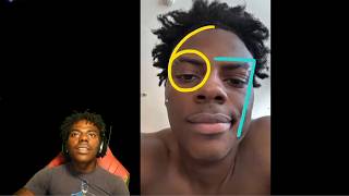 iShowSpeed Reacts To His Face Being Drawn With “67” 😭 screenshot 3