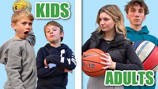 Adults vs. Kids TRICK SHOT CHALLENGE! by Match Up 54,210 views 1 month ago 9 minutes, 36 seconds