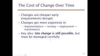 Software Engineering: Requirement Change Control Process. Impact analysis (cost, schedule, risk)
