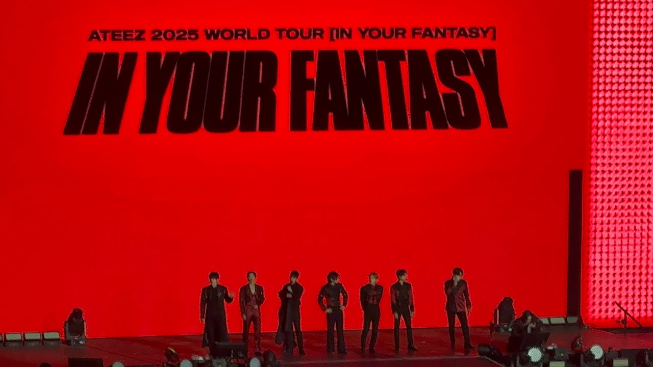 2025-08-16: ATEEZ in Arlington, opened by Xikers