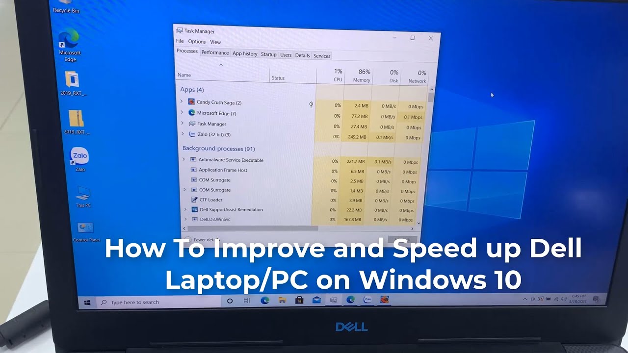 Descubrir 179+ imagen how to speed up my dell laptop