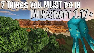 7 Huge Tips and Tricks for Minecraft 1.17 and Minecraft 1.18 you need to know for Survival Minecraft
