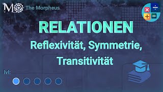 Mathematics: Relations #9 - Reflexivity, Symmetry, Transitivity