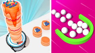 ✅Pancake Run 🆚 Picker 3D - Pro  Walkthrough Videos Gameplay ios, Android All Level Game Mobile EFYAR screenshot 3