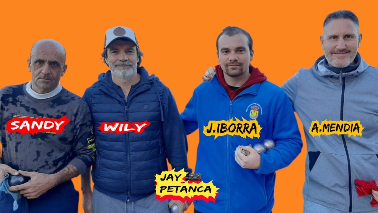 Buena Partida en C.P. San Gabriel (ALICANTE  Torneo de Petanca Dupletas Arregladas 15 Enero 2026