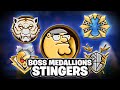 Fortnite all boss medallions musical stingers chapter 5 season 1