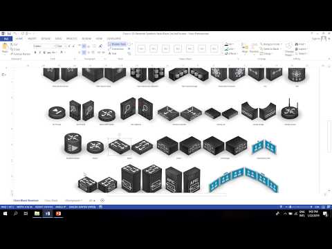 Tutorial5: Define Connection Points on 3D Symbols in MS Visio