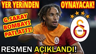 Galatasarayda Yer Yeri̇nden Oynayacak Sacha Boey...