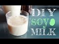 How To Make Soy Milk Easily At Home (with just 2 ingredients!)