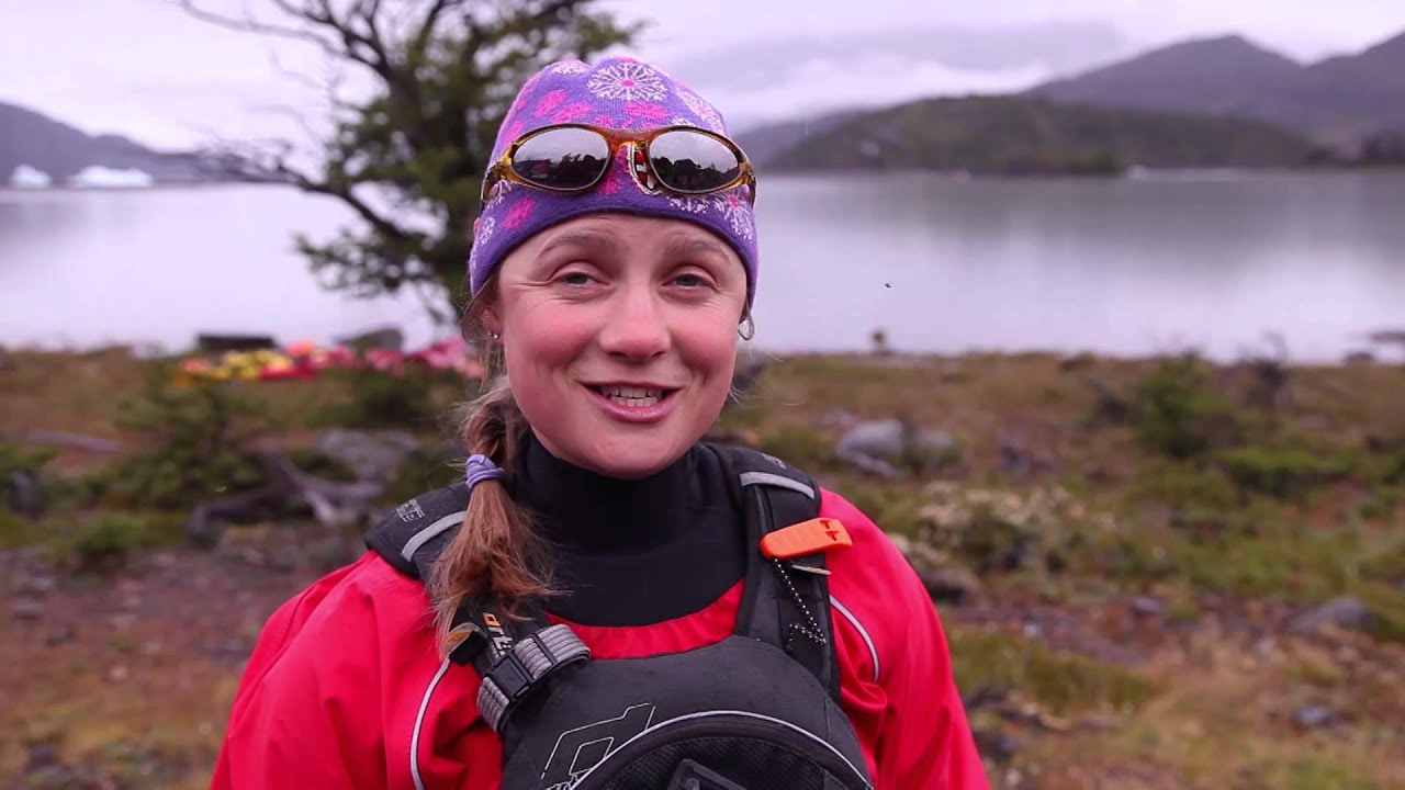 Kayaking on Grey Lake in Patagonia!