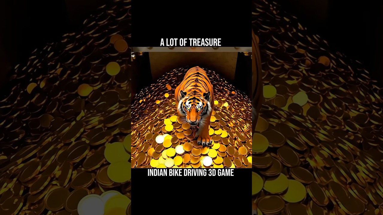 Много сокровищ 🥰 Индийский мотоцикл за рулём в 3D 🤯|