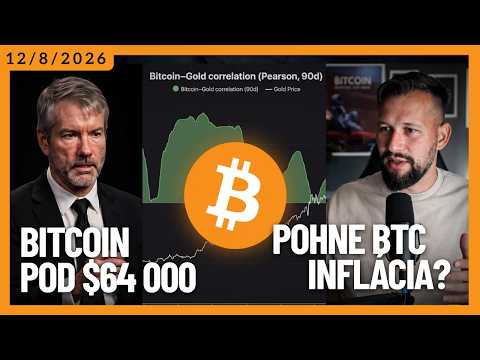 Bitcoin v POZORE -Oči aj na zlate & Strategy sľubuje, že začne nakupovať! #kryptoraňajky #BTC