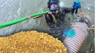 Dredging a Gold-Rich "Quartz Vein" Under Alaska