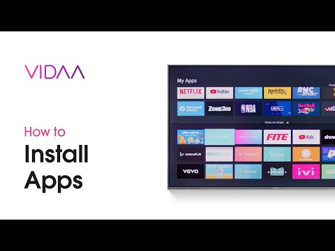 How to install apps - VIDAA