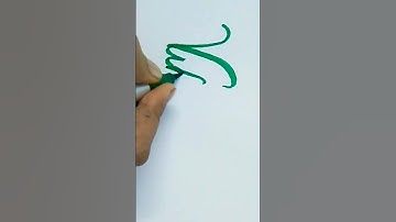 Vihaan #calligraphy #cursivewriting #ytshorts