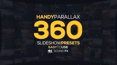 Handy Parallax Presets ( After Effects Project Files)