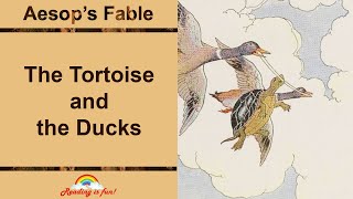 The Tortoise and the Ducks | Aesop's Fables | Bedtime Story | Read Aloud by 5 Year Old Amy