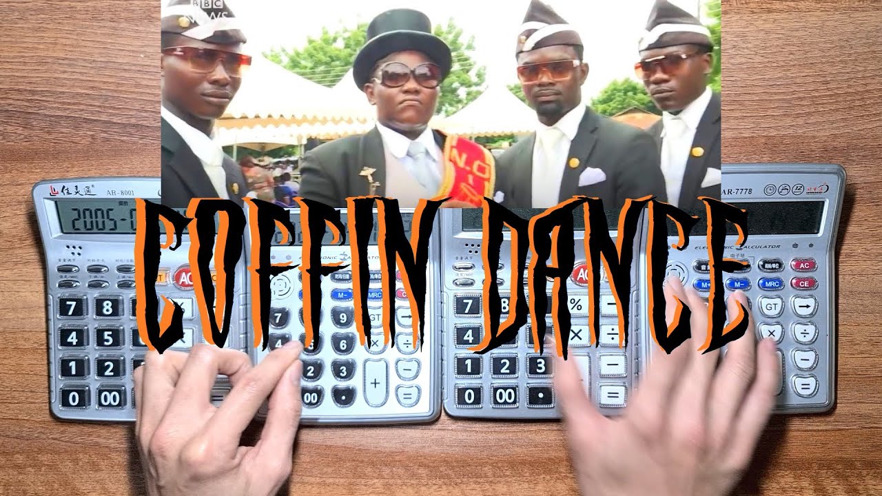 Astronomia - Coffin Dance Meme - Calculator Cover