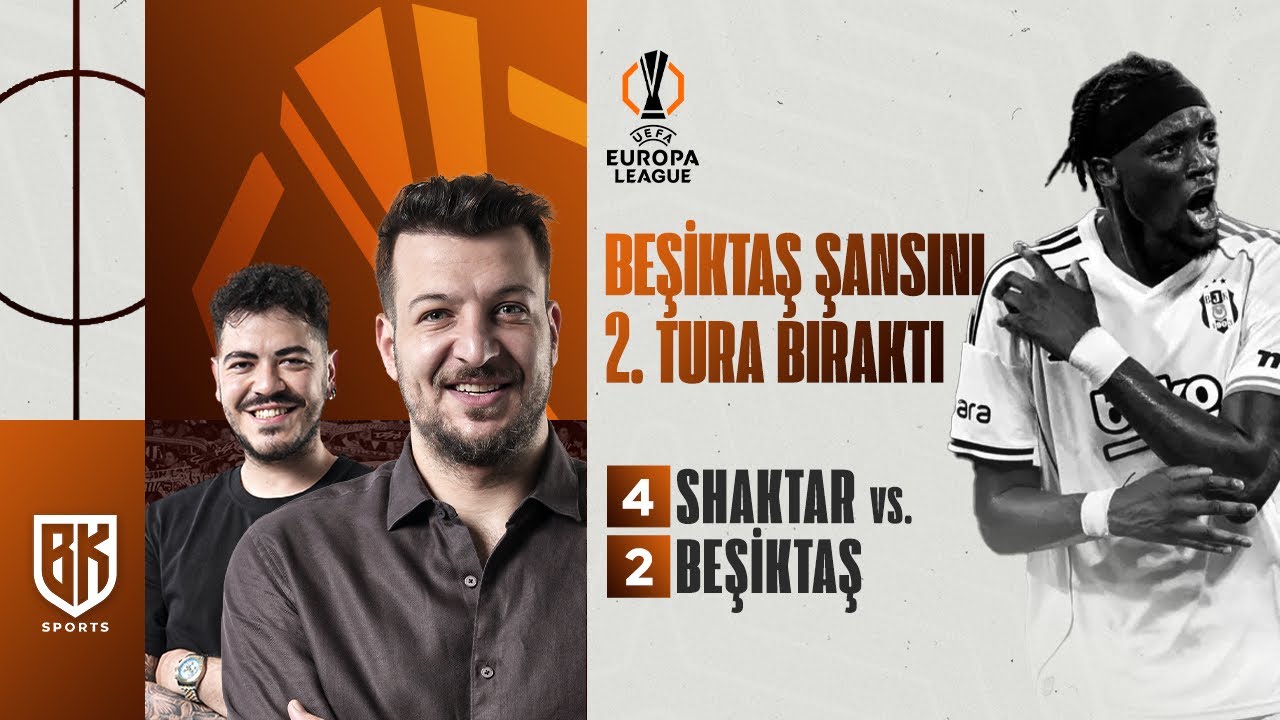 Beşiktaş 2 - 4 Shakhtar Donetsk | MAÇ SONU | Batuhan Karadeniz | Oğuzhan Öztürk