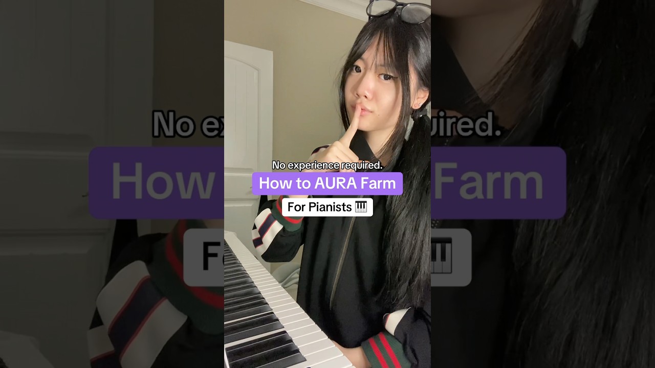 How to AURA FARM on piano 😈 #piano #aura #ohio #brainrot #memes #funny #shorts #fyp #donnermusic adlı videoyu YouTube'da izle How to AURA FARM on piano 😈 #piano #aura #ohio #brainrot #memes #funny #shorts #fyp #donnermusic adlı videoyu YouTube'da izle