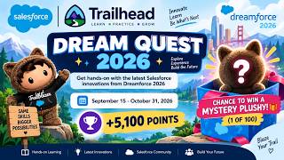 Dream Quest 2026 🚀 | Salesforce Trailhead | 5,100 Points