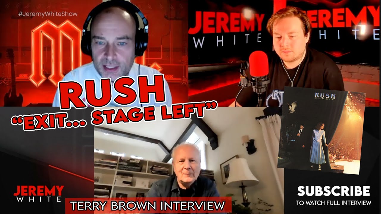 Rush "Exit... Stage Left" was Recorded in Multiple Cities? | Terry Brown Interview