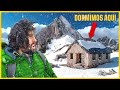 ACAMPÉ en una REMOTA CABAÑA para subir un +3700 m con mis mascotas