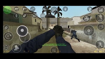 Cs go mobile v4 mod by me Gameplay map de dust