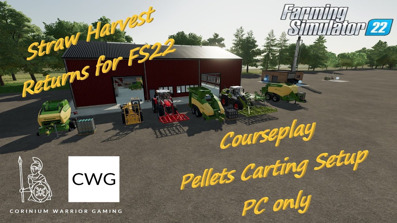 Farming Simulator 22, Straw Harvest, by Creative Mesh
