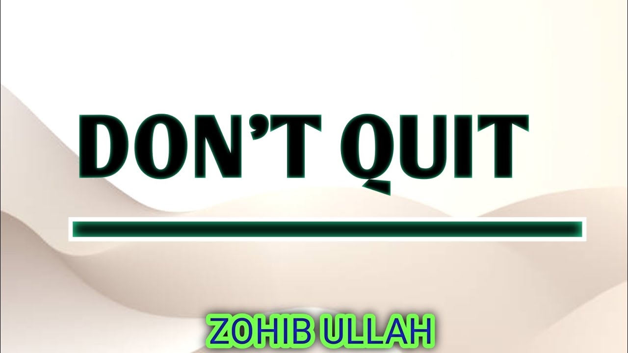 12 Powerful Quotes to Stay Hopeful in the Hardest Times of Life | cartoon with jojo | ZohibUllah