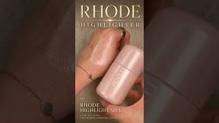Live Swatch of Rhode Highlight Milk ✨