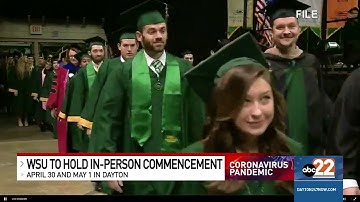 WKEF: Wright State announces in-person commencement ceremonies