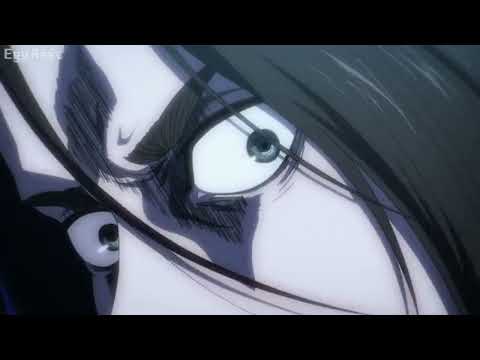 لحظة تحول إيرين للعملاق المؤسس وخروج عملاقة السور مع موسيقي حماسية هجوم العملاقة Attack On Titan