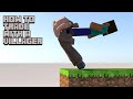 Minecraft - How to trade with a villager [softbody simulation]