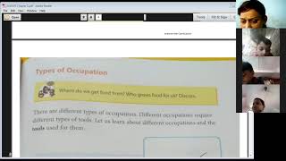 Types of Occupation from Chapter 5 of EVS of Class 2