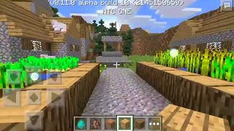 Minecraft PE 0.11.0 alpha built 10 Showcase