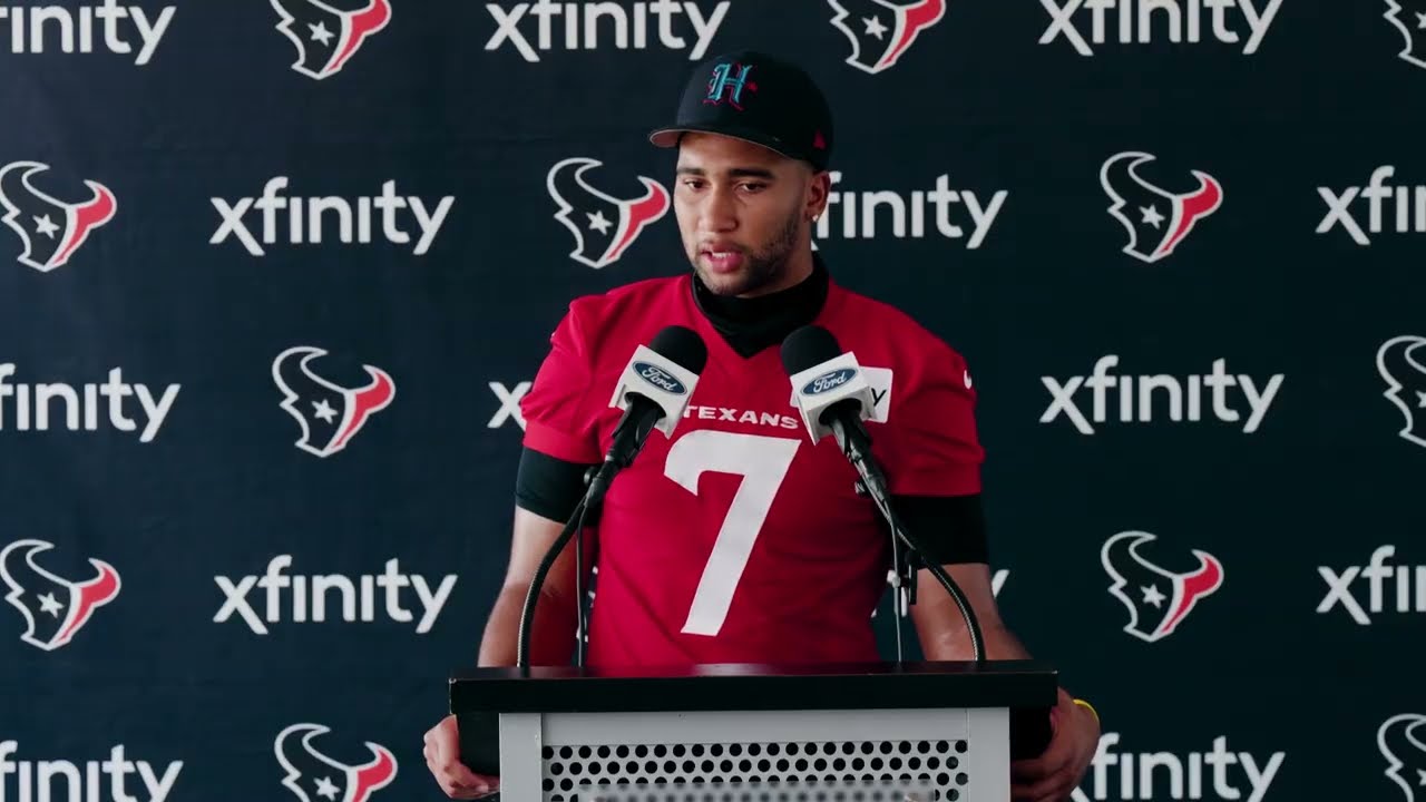C.J. Stroud on Tank Dell, the O-Line and Year 4 | Full Q&A