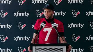 C.J. Stroud on Tank Dell, the O-Line and Year 4 | Full Q&A