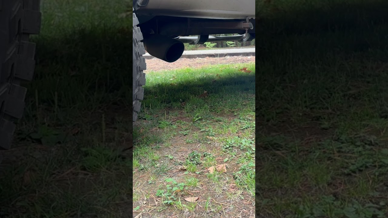 &lsquo;03 F350 7.3L powerstroke straight pipe side dump