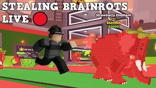 🔴STEALING BRAINROTS LIVE🔴