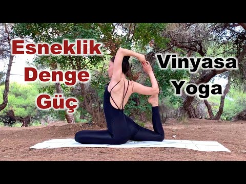 Esneklik, Denge ve Güç için Vinyasa Yoga (Her Seviye) | 30 Dk'da Huzurlu Zihin | Ayşe Kaya İle Yoga