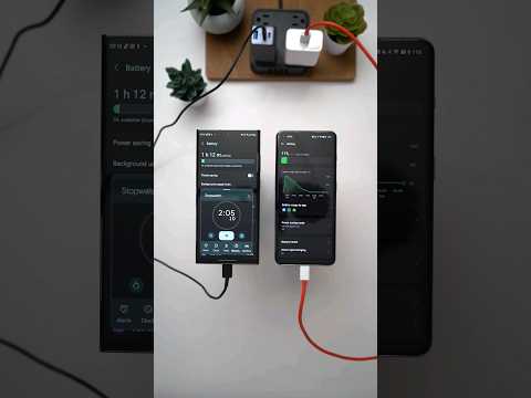 OnePlus 11 versus Samsung Galaxy S23 Ultra charging speed test