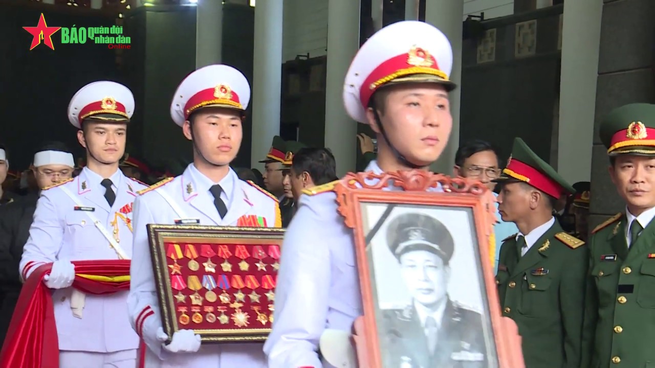 Tổ chức trọng thể Lễ tang Trung tướng Đồng Sỹ Nguyên - Báo QĐND