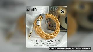 ZiSin-334 iem cable 4.4mm balanced plug compatible with 0.78 2pin/MMCX/IE900/dual 3.5mm for 7Hz x Cr