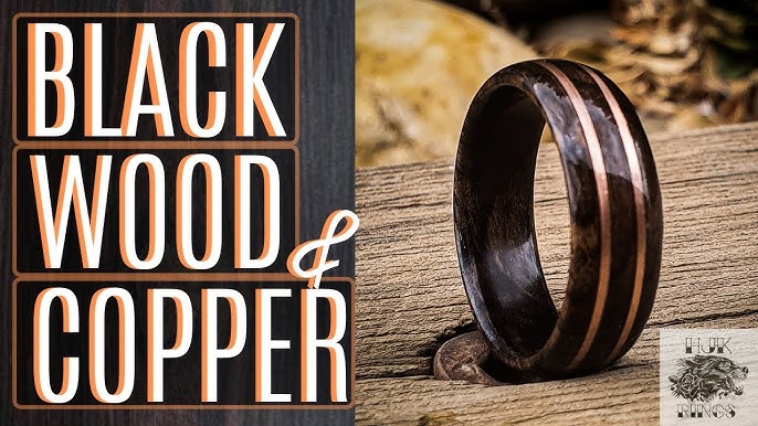 Woodturning a beautiful ring and it cost less than $5?? Wood Ring making 