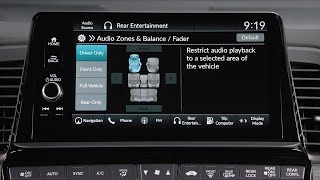 2025 Honda Odyssey | Multi Zone Audio